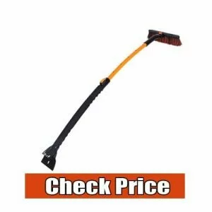 Snow Moover Extendable 50" Car Brush and Ice Scraper with Foam Grip