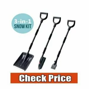 Portable Heavy Duty Snow Shovel Multi-function Car Brush